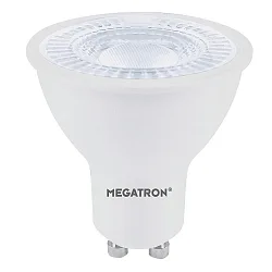 LED Reflektorlampe PAR16, 170-250V AC/DC (tauglich für Notlicht), GU10, 4.8W 2700K 350lm 38°, schaltbar