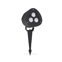 LED Erdspießleuchte GARTIA L, IP65, 20W 3000K 2200lm 24°, Anthrazit, inkl. 250cm H05RN-F + Stecker