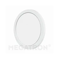LED ceiling luminaire PANO CCT DIM ROUND, IP20, dimmable, white, Ø 21.9cm, 18W 3000-6500K 1700lm 110°