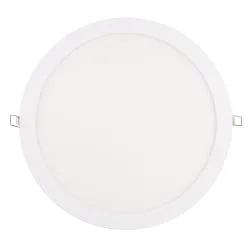 LED Einbau-Panel FLAT 300 R SCCT MP, IP44, rund, Ø 30cm, 19W (Multipower) 3000/4000/5700K, schaltbar, weiß