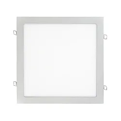 LED Einbau-Panel FLAT 300 Q, IP20, 29 x 29cm, 350mA (exkl. BG), UGR<19, 10W 4000K 1150lm 90°, Titan matt