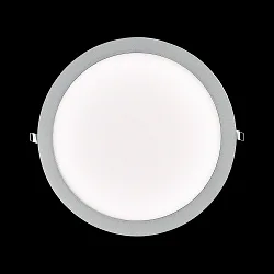 LED Einbau-Panel FLAT 300 R SCCT, IP20, Ø 29.5cm, 350mA, 10W 3000/4000/5700K 1000lm 90°, UGR<19, Titan matt