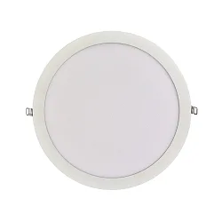 LED Einbau-Panel FLAT 300 R TUN, IP20, rund, Ø 29.5cm, 350mA (exkl. BG), 10W 2700-6500K (Tunable White), UGR<19, weiß