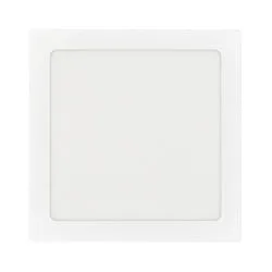 LED Aufbau-Panel FLAT 220 Q SCCT DIM C, IP44, eckig, 22 x 22cm, 16W 3000/4000/5700K, dimmbar, weiß