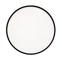 LED Aufbau-Leuchte WD 300 R SCCT MP PHASE, IP44, Ø 30cm, 17/21W (multi) 3000/4000K 1800-2400lm 100°, dimmbar, schwarz
