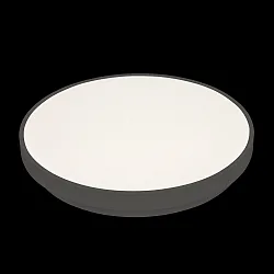 LED Aufbau-Leuchte WD 400 R MP BWM, IP44, Ø 40cm, 21/30W (multi) 3000/4000K 2400-3000lm 100°, schaltbar, schwarz