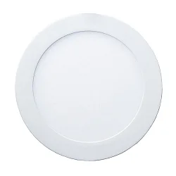LED Einbauleuchte LED PANEL FLAT 130 R, 10W, RGB, 24V, weiß
