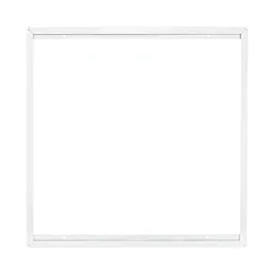 Aufbaurahmen weiß für Panel 622x622, Aluminium, weiß