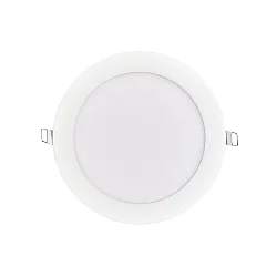 LED Einbau-Panel FLAT 130 R SCCT, IP20, rund, Ø 17cm, 350mA (exkl. BG), 11W 3000/4000/5700K 1100lm 120°, weiß