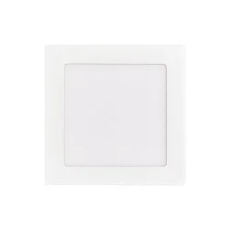 LED Einbau-Panel FLAT 130 Q, IP20, 17 x 17cm, 350mA (exkl. BG), dimmbar, 10W 3000K 1000lm 120°, weiß