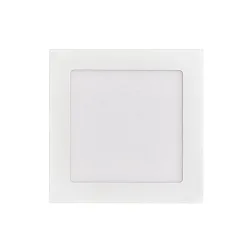 LED Einbau-Panel FLAT 130 Q SCCT, IP20, eckig, 17 x 17cm, 350mA (exkl. BG), 11W 3000/4000/5700K 1200lm 120°, schwarz