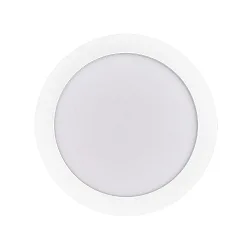 recessed downlight LED PANEL FLAT 190 R 830 350MA OPAL standard, round, excl. LED driver IP20, white dimmable