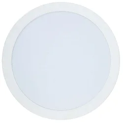 LED Einbau-Panel FLAT 175 R, IP44, Bad + Küche, rund, Ø 22.5cm, 350mA (exkl. BG), dimmbar, 13W 3000K 1500lm 120°, weiß