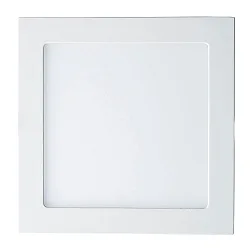 LED Einbau-Panel FLAT 300 Q DTW, IP20, eckig, 29 x 29cm, 350mA (exkl. BG), 18.5W 2000-3000K 2070lm 120°, dim-to-warm, weiß