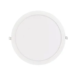 LED Einbau-Panel FLAT 300 R, IP20, rund, Ø 29.5cm, 350mA (exkl. BG), dimmbar, 20W 3000K 2250lm 120°, weiß