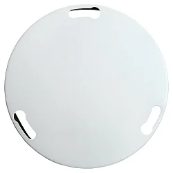 Zubehör für LED Büro-Pendelleuchte PANEL R400 - Deckenbefestigung für Direkt-Aufbau, Ø 20cm, Stahl, weiß