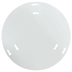 Zubehör für LED Büro-Pendelleuchte PANEL R600 / R780 - Deckenbefestigung für Direkt-Aufbau, Ø 45cm, Stahl, weiß