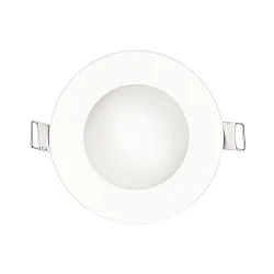 LED CUOPOLE 95 R, indirekt, IP20, Ø 10.6cm, 350mA, dimmbar, ohne BG, weiß matt, 5W 3000K 120°