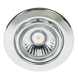Einbaustrahler DOWNLIGHT C 3830, Ø 8.8cm, schwenkbar, Chrom