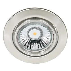 Einbaustrahler DOWNLIGHT C 3830, Ø 8.8cm, schwenkbar, Edelstahl