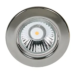 Recessed spot DOWNLIGHT C 1830, Ø 8cm, fixed optics, black chrome