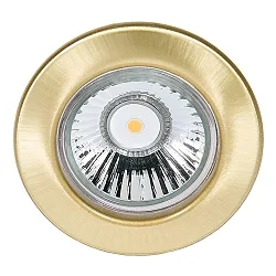 Recessed spot DOWNLIGHT C 1830, Ø 8cm, fixed optics, brushed brass