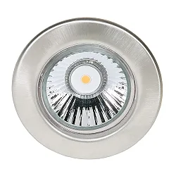 Recessed spot DOWNLIGHT C 1830, Ø 8cm, fixed optics, stainless steel