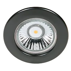 Recessed spot DOWNLIGHT C 1830, Ø 8cm, fixed optics, black