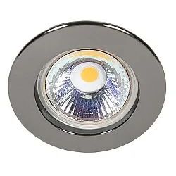 Einbaustrahler DOWNLIGHT C 3860, Ø 5.5cm, starr, schwarz-Chrom