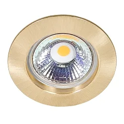 Einbaustrahler DOWNLIGHT C 3860, Ø 5.5cm, starr, Messing gebürstet