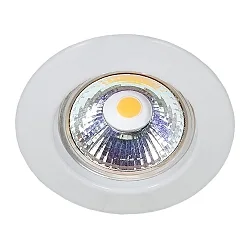 Einbaustrahler DOWNLIGHT C 3860, Ø 5.5cm, starr, weiß