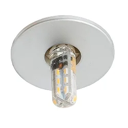Einbauleuchte für Sternenhimmel C 392, Ø 4cm, G4, Chrom matt