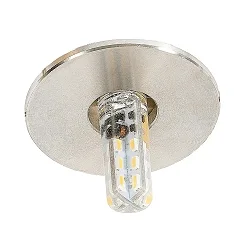 Einbauleuchte für Sternenhimmel C 392, Ø 4cm, G4, Edelstahl