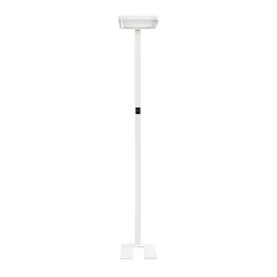 LED Büro-Stehleuchte EW-5525, UGR<18, direkt 90°/ indirekt 110°, 80W 4000K, mit Touch-Dimmer