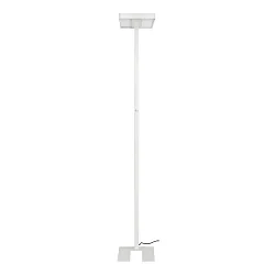 LED Büro-Stehleuchte DW-6009, UGR<17, direkt 90°/ indirekt 110°, 80W 4000K, mit Drehdimmer