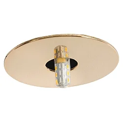 Einbauleuchte für Sternenhimmel C 410, Ø 7.1cm, GY6.35, 24 Karat vergoldet