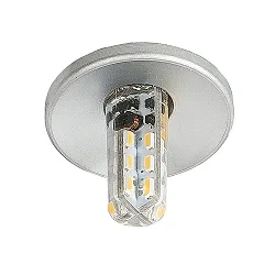 Einbauleuchte für Sternenhimmel C 411, Ø 3cm, G4, Chrom matt