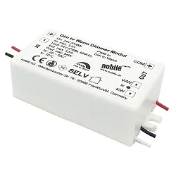 PWM-Dimmer-Modul „Dim To Warm“, IP20, 24V DC, 2 Kanäle (kaltweiß + warmweiß), max. 84W, SK3, SELV