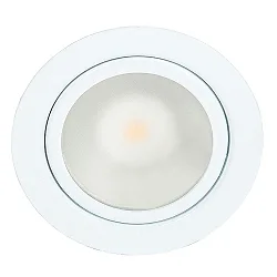 LED Möbeleinbauleuchte DOWNLIGHT N 5020, Ø 6.6cm, COB, 3.3W 3000K, weiß