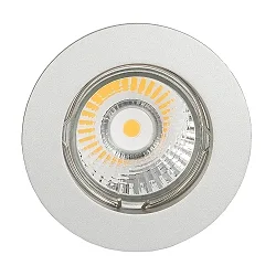 Einbauleuchte DOWNLIGHT N 5030, Ø 7.9cm, 12V, mit Sprengring, starr, Chrom matt