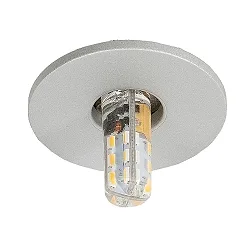 Einbauleuchte für Sternenhimmel N 392, Ø 4cm, G4, Chrom matt
