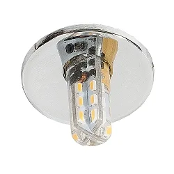 Einbauleuchte für Sternenhimmel N 411, Ø 3cm, G4, Chrom