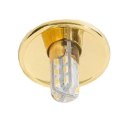 Einbauleuchte für Sternenhimmel N 411, Ø 3cm, G4, Gold