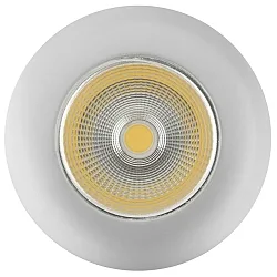 LED Einbaustrahler 5068 ECO FLAT, IP44, Rund, 350mA, 8W 4000K 750lm 24°, CRi>90, dimmbar, Chrom matt