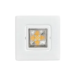 LED Downlight A 5068 T FLAT RQ, eckig, 48°, 9W, 4000K, IP40, dimmbar, weiß matt