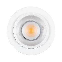 LED Spot 9W DS, rund, 14-41°, 9W, 4000K, 700lm, IP20, dimmbar, weiß matt