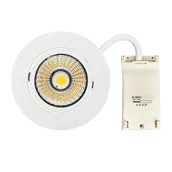 downlight 5068 ECO DOB round IP40, chrome dimmable