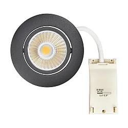 LED Downlight 5068 ECO DOB, rund, 38°, 8W, 4000K, IP40, dimmbar, chrom