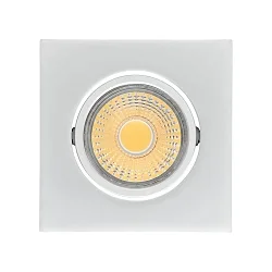 downlight A 5068Q T FLAT BIO dimmable IP40, chrome matt, clear dimmable