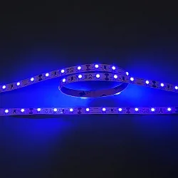 LED Strip Flexible LED SMD 3528, 12V, 4.8W/m, BLAU, 500cm, dimmbar